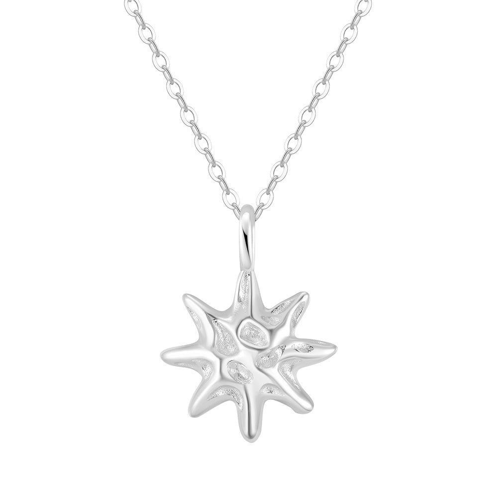 Hammered Star Necklace