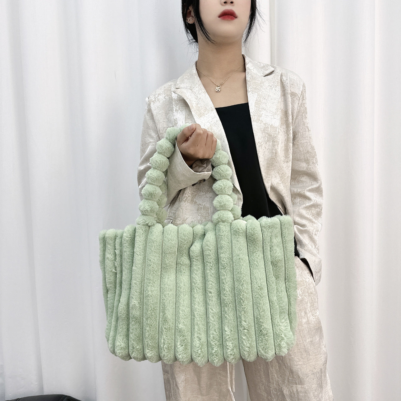 Fluffy Tote Bag