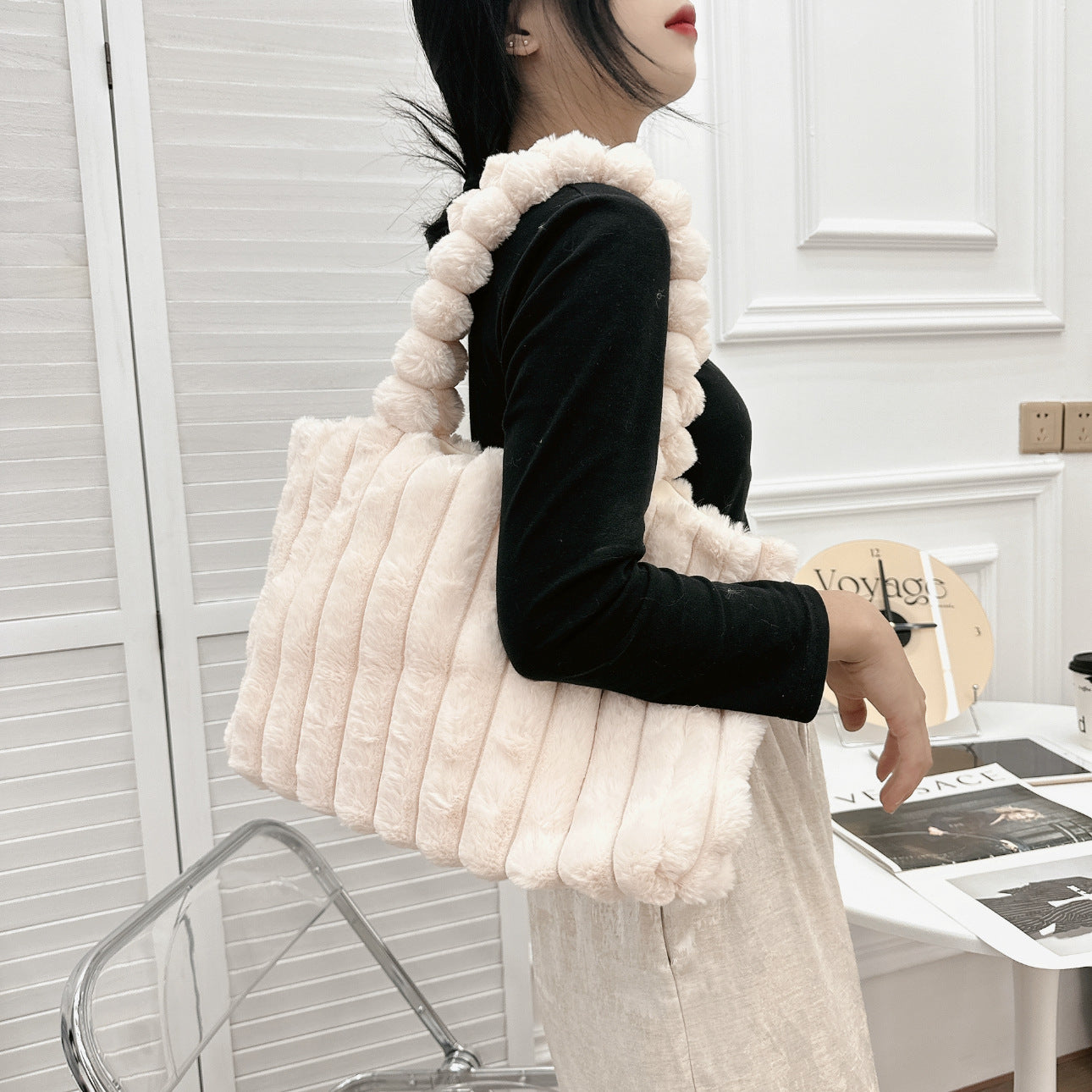 Fluffy Tote Bag
