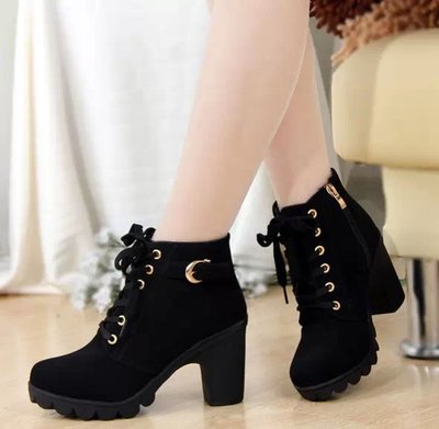 Liora Mid-Heel Ankle Boots