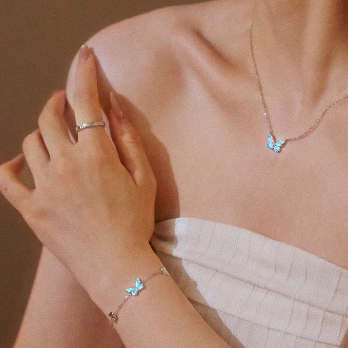 Glowing Butterfly Bracelet