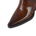 Westline Leather Ankle Boots