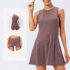 Aloura Athleisure Tennis Dress