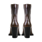 Westline Leather Ankle Boots