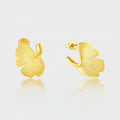 Ginkgo Leaf Earrings