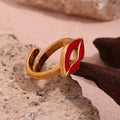The Red Kiss Ring