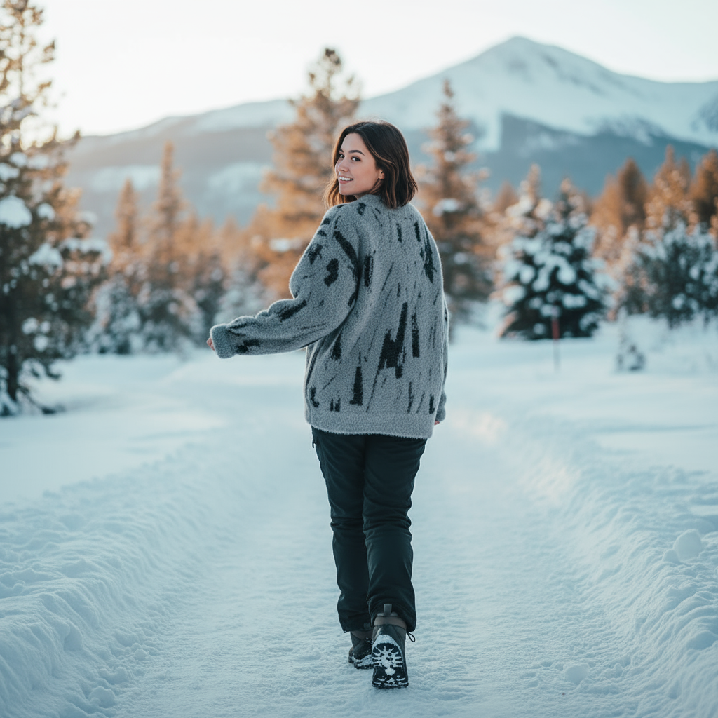 Peakful Arctic Sweater