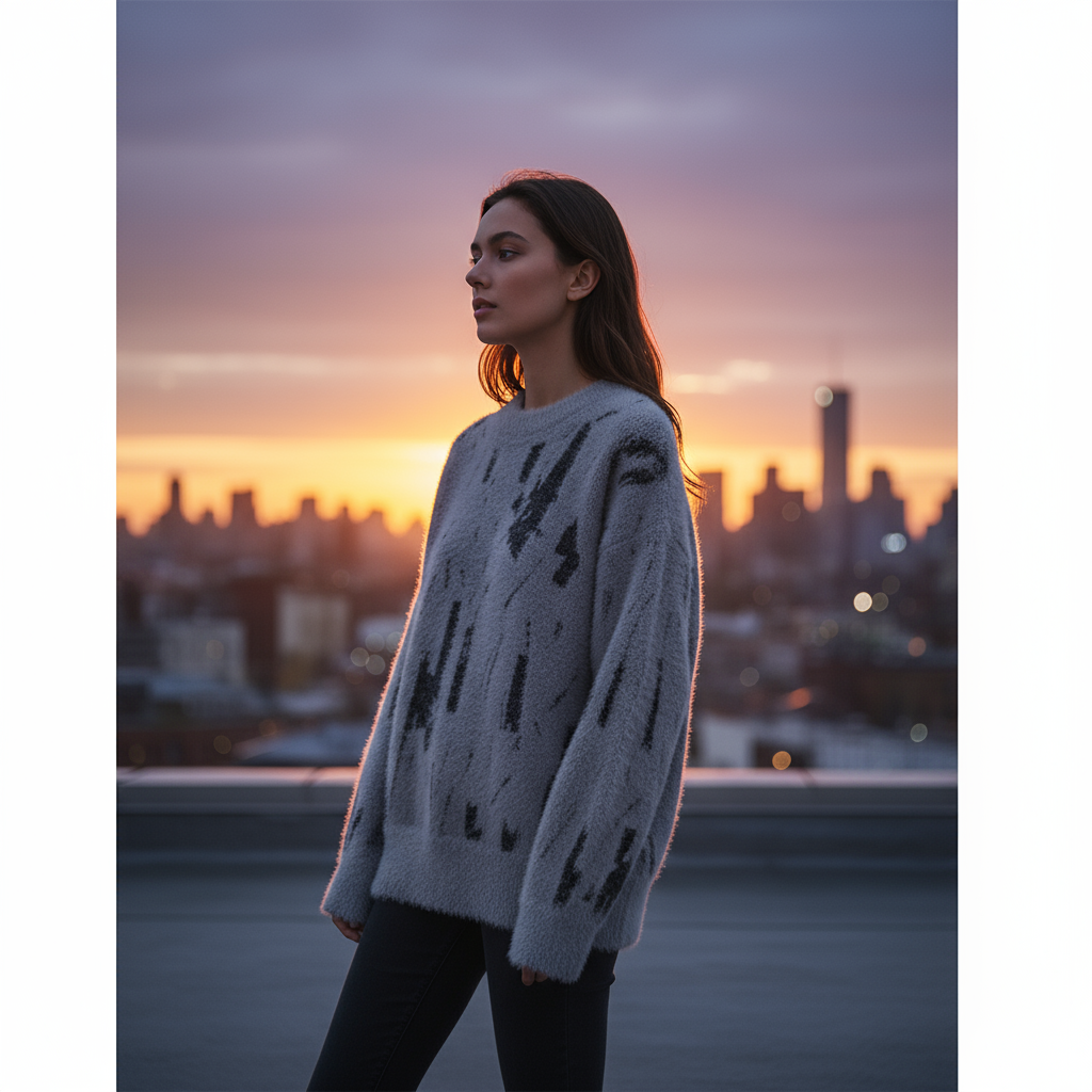 Peakful Arctic Sweater